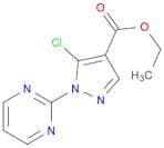 Ethyl 5-chloro-1-(pyrimidin-2-yl)-1H-pyrazole-4-carboxylate