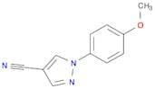 1-(4-Methoxyphenyl)-1H-pyrazole-4-carbonitrile