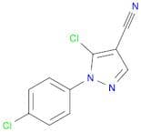 5-Chloro-1-(4-chlorophenyl)-1H-pyrazole-4-carbonitrile