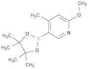 2-Methoxy-4-methyl-5-(4,4,5,5-tetramethyl-1,3,2-dioxaborolan-2-yl)-pyridine