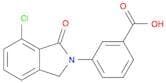 3-(7-Chloro-1-oxoisoindolin-2-yl)benzoic acid