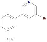 3-Bromo-5-(m-tolyl)pyridine