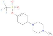 4-(4-Methylpiperazin-1-yl)cyclohex-1-en-1-yl trifluoromethanesulfonate