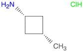 Cyclobutanamine, 3-​methyl-​, hydrochloride (1:1)​, cis-