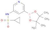 Cyclopropanesulfonamide, n-[5-(4,4,5,5-tetramethyl-1,3,2-dioxaborolan-2-yl)-3-pyridinyl]-