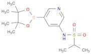 N-(5-(4,4,5,5-Tetramethyl-1,3,2-dioxaborolan-2-yl)pyridin-3-yl)propane-2-sulfonamide