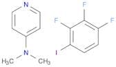 N,N-Dimethylpyridin-4-amine compound with 1,2,3-trifluoro-4-iodobenzene