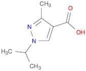 1H-​Pyrazole-​4-​carboxylic acid, 3-​methyl-​1-​(1-​methylethyl)​-