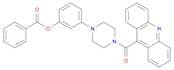 3-(4-(Acridine-9-carbonyl)piperazin-1-yl)phenyl benzoate