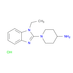 1-(1-Ethyl-1H-benzo[d]imidazol-2-yl)piperidin-4-amine hydrochloride