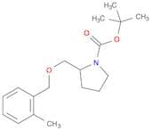 tert-Butyl 2-(((2-methylbenzyl)oxy)methyl)pyrrolidine-1-carboxylate