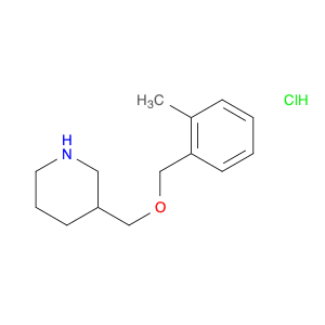 3-(((2-Methylbenzyl)oxy)methyl)piperidine hydrochloride