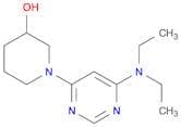 1-(6-(Diethylamino)pyrimidin-4-yl)piperidin-3-ol