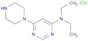 N,N-Diethyl-6-(piperazin-1-yl)pyrimidin-4-amine hydrochloride