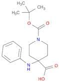 1-(tert-Butoxycarbonyl)-4-(phenylamino)piperidine-4-carboxylic acid