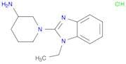 1-(1-Ethyl-1H-benzo[d]imidazol-2-yl)piperidin-3-amine hydrochloride