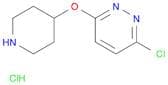 3-Chloro-6-(piperidin-4-yloxy)pyridazine hydrochloride