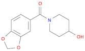 Benzo[1,3]dioxol-5-yl-(4-hydroxy-piperidin-1-yl)-methanone