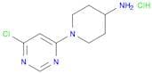 1-(6-Chloropyrimidin-4-yl)piperidin-4-amine hydrochloride