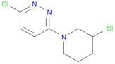 3-chloro-6-(3-chloropiperidin-1-yl)pyridazine