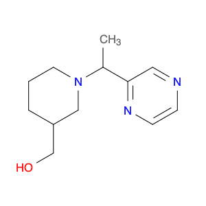 (1-(1-(Pyrazin-2-yl)ethyl)piperidin-3-yl)methanol