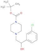 tert-Butyl 4-(2-(3-chlorophenyl)-2-hydroxyethyl)piperazine-1-carboxylate