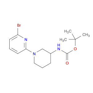 tert-Butyl (1-(6-bromopyridin-2-yl)piperidin-3-yl)carbamate