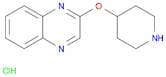 2-(Piperidin-4-yloxy)quinoxaline hydrochloride