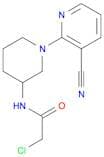 2-Chloro-N-(1-(3-cyanopyridin-2-yl)piperidin-3-yl)acetamide