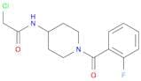 2-Chloro-N-[1-(2-fluoro-benzoyl)-piperidin-4-yl]-acetamide