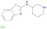 N-(Piperidin-3-yl)benzo[d]thiazol-2-amine hydrochloride