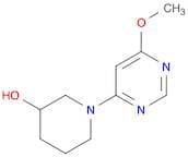 1-(6-Methoxy-pyrimidin-4-yl)-piperidin-3-ol