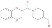 (2,3-Dihydro-benzo[1,4]dioxin-2-yl)-(4-hydroxymethyl-piperidin-1-yl)-methanone