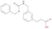 3-[3-({[(benzyloxy)carbonyl]amino}methyl)phenyl]propanoic acid