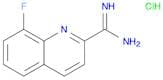 8-Fluoroquinoline-2-carboximidamide hydrochloride