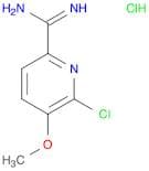 6-Chloro-5-methoxypicolinimidamide hydrochloride