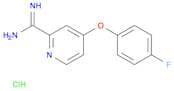 4-(4-Fluorophenoxy)picolinimidamide hydrochloride