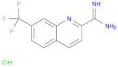 7-(Trifluoromethyl)quinoline-2-carboximidamide hydrochloride