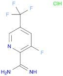 3-Fluoro-5-(trifluoromethyl)picolinimidamide hydrochloride