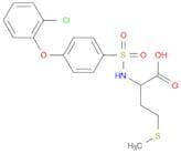 N-([4-(2-Chlorophenoxy)phenyl]sulfonyl)(methyl)homocysteine