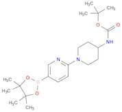 Carbamic acid, n-[1-[5-(4,4,5,5-tetramethyl-1,3,2-dioxaborolan-2-yl)-2-pyridinyl]-4-piperidinyl]-,…
