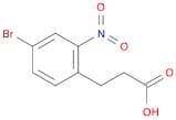 3-(4-Bromo-2-nitrophenyl)propanoic acid