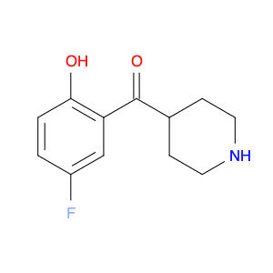 (5-fluoro-2-hydroxyphenyl)(piperidin-4-yl)methanone hydrochloride