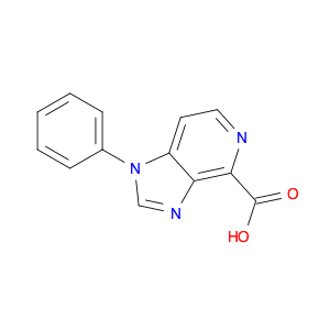 1H-Imidazo[4,5-c]pyridine-4-carboxylic acid, 1-phenyl-