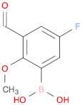 5-Fluoro-3-formyl-2-methoxyphenylboronic acid
