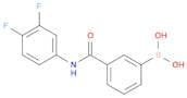 (3-((3,4-Difluorophenyl)carbamoyl)phenyl)boronic acid