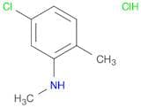 N-Methyl 5-chloro-2-methylaniline, HCl