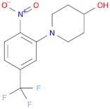 4-Hydroxy-1-(2-nitro-5-trifluoromethylphenyl)piperidine