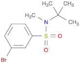 3-Bromo-N-t-butyl-N-methylbenzenesulfonamide