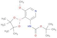 tert-Butyl 5-methoxy-4-(4,4,5,5-tetramethyl-1,3,2-dioxaborolan-2-yl)pyridin-3-ylcarbamate
